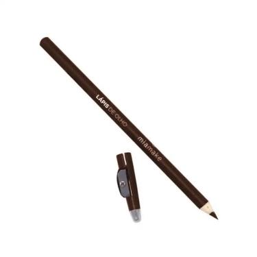 Imagem de Lápis de Olho com Apontador Marrom Mia Make Mm283