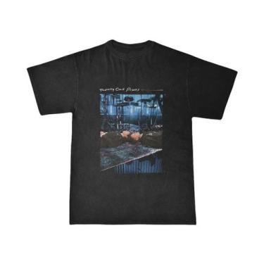 Imagem de Camiseta Casual Vintage Unissex Oversized Twenty One Pilots Manga Curt