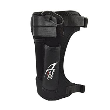 Imagem de Capa de Envoltório Cortador Mergulho em Neoprene Correia Ajustável Suporte para Equipamento