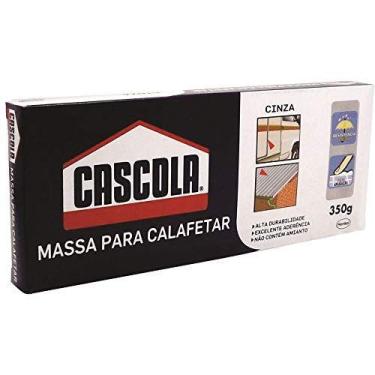 Imagem de Cascola Massa para Calafetar, Cinza, 1x350g
