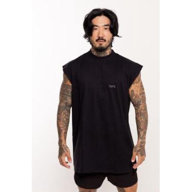 Imagem de Regata Oversized Thpe Premium , Preto, G