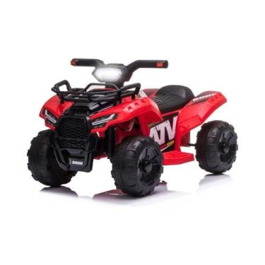 Imagem de Mini Moto Quadriciclo Elétrico 6V Infantil Baby Style Vermel