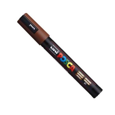 Imagem de Caneta Posca PC-5M UniBall Unidade, Marrom