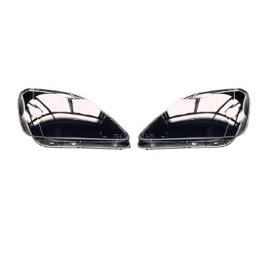 Imagem de Capa para farol de carro, compatível com honda crv 2002 2003 2004, lente de vidro, substituição, abajur frontal transparente, revestimento automático(Left and Right)
