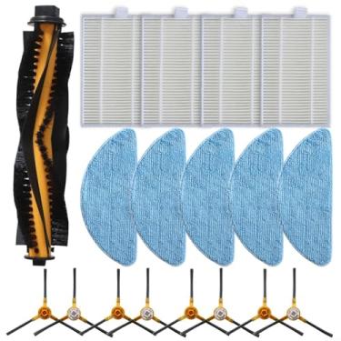 Imagem de PetHair Vacuum Cleaner Replacement Kit - Main Brush, Side Brushes, HEPA Filter, Mop Cloths Optimal Cleaning Performance(18 PACK)