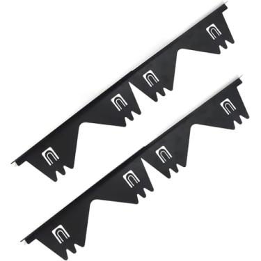 Imagem de Coberturas de lacuna de fogão de aço inoxidável - Enchimento de lacuna de fogão 316, fácil retrátil, comprimento 35 cm a 70 cm, largura 2 cm, proteção resistente ao calor entre a parte superior do