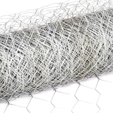 Imagem de 5 a 10 Metros Tela de Galinheiro Arame Galvanizado Fio 23 1,50 de Altura (8 Metros)