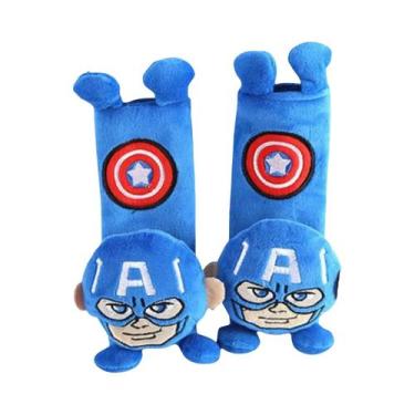 Imagem de Protetores De Cinto De Segurança Para Carro Disney Spider-Man, Capitão