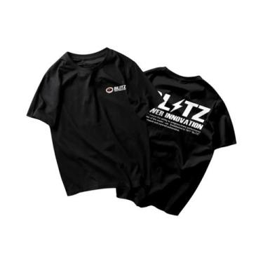 Imagem de Camiseta Masculina Casual De Manga Curta Respirável Com Estampa JDM De