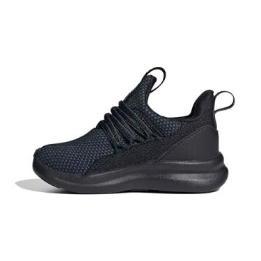 Imagem de adidas Tênis infantil unissex Lite Racer Adapt 7.0, Preto, preto, cinza, 13.0 cm