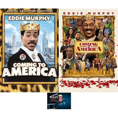 Imagem de Burns Vista Eddie Murphy Comedy Double Session Chega À América Com Um Dvd 1 E Dois Dvds 2, Incluindo Cartão De Arte Do Filme