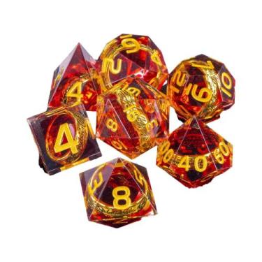 Imagem de Conjunto De Dados D20 Do Senhor Dos Anéis Para Dungeons And Dragons, D