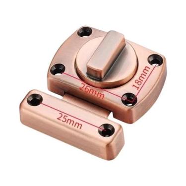 Imagem de Fechadura Antifurto Com Senha, Trava De Porta Sem Furos Para Armário E