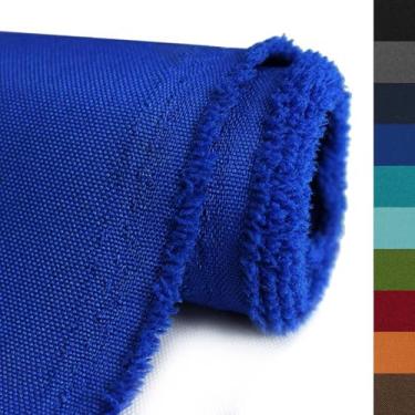 Imagem de OTOEZ Tecido de lona impermeável 600D por jarda, material de estofamento externo resistente a desbotamento e UV 147 cm W tecido de cordura resistente à água para barcos marinhos toldo cadeiras de