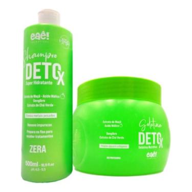 Imagem de Combo Detox Eae! Cosmeticos Shampoo e Gelatina Detox