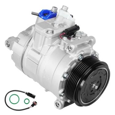 Imagem de Compressor de ar condicionado AC para Mercedes-Benz S350 S430 S500 C240 C230 C320 CL500 CLK320 CLS500 B200 E320 R350 R500, para ML350 ML500 ML550 GL3200 GL4500 GL550 2.0 2.3 2.6 3.2 3.5 3.7 4.3 4.7