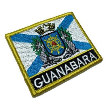 Imagem de BE0417NV01 Bandeira Guanabara Patch Bordado Fecho Contato - BR44