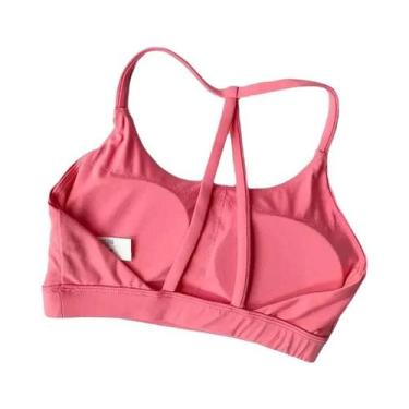 Imagem de Top De Treino De Yoga Feminino Com Alças Finas E Design De Costas Boni