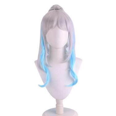 Imagem de Peruca Cosplay Four Emperors Anime Daiwa Sintética 70cm - taiyuanketan