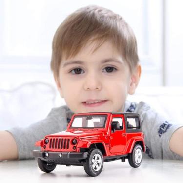 Imagem de Model Cars Toy Cars Wrangler Scale 1:32 Alloy Pull - Gloome Store
