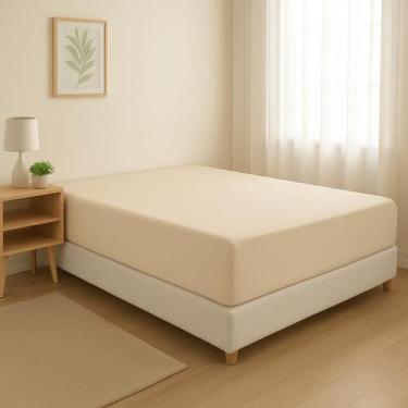 Imagem de Lençol Super King Avulso 400 Fios Com Elástico 100% algodao - Rafaloro