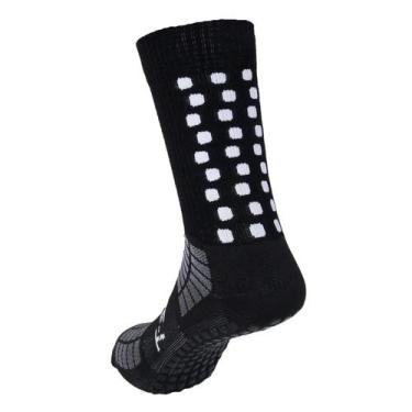 Imagem de Meia Para Futebol Tsocks soccer, Preto, 38 ao 43