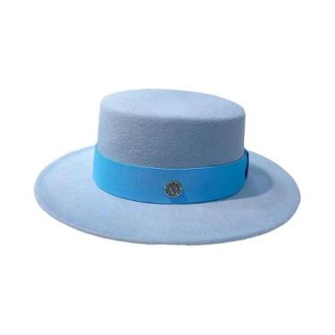 Imagem de Chapéus Fedora Elegantes Para Mulheres, Chapéus Panama Com Laço, Chapé