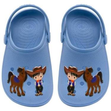 Imagem de Sandalia Babuche Infantil Nº 19 Ao 36 Chinelo Cowboy 12.113-Masculino
