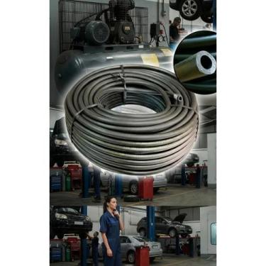 Imagem de Mangueira Compressor 10m 1/4" 300psi Ar/Água Resistente - Congratulati