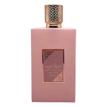 Imagem de Perfume Masculino Árabe Ameerat Al Arab Prive Rose Asdaaf Fracionado O
