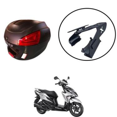 Imagem de Bauleto Awa Proos 29l Suporte baú superior bagageiro Elite 2025, Preto