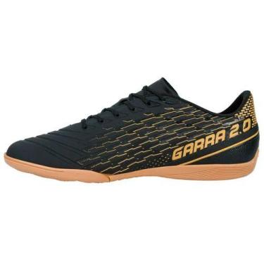 Imagem de Tênis Futsal Penalty Garra   Y 2.0, Preto, Dourado, 41