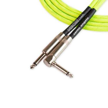 Imagem de Cabo Instrumento P10/P10L 4,57m Santo Angelo Neon Green