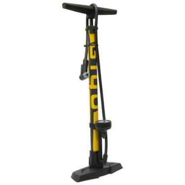 Imagem de Bomba Giyo Manômetro Chão Encher Pneu Bicicleta Boia Amarelo - BIKE ST