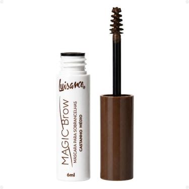 Imagem de Máscara Para Sobrancelhas Luisance Magic Brow Castanho Médio Ref.: L3298