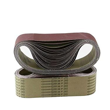 Imagem de 10pack 533 * 75mm Cintos de lixamento 40-1000 Grit Aluminum Oxide Sander Sander Belts 3"* 21" para polimento da máquina de cinturão de areia YYDFPIIA (Grit : P120)