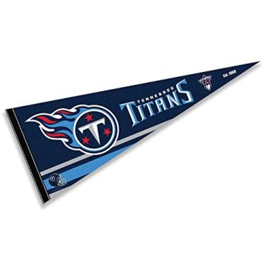 Imagem de Bandeira do Tennessee Titans da WinCraft tamanho completo 30 x 30 polegadas