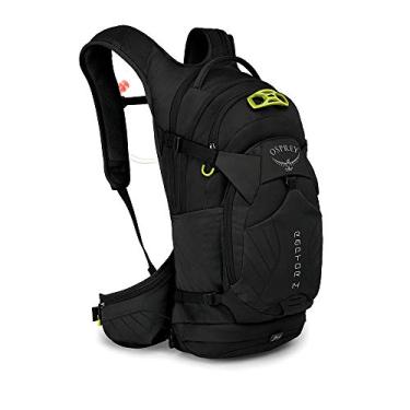 Imagem de Mochila Masculina de Hidratação de Bicicleta Raptor 14 da Osprey Packs, Preto, One Size