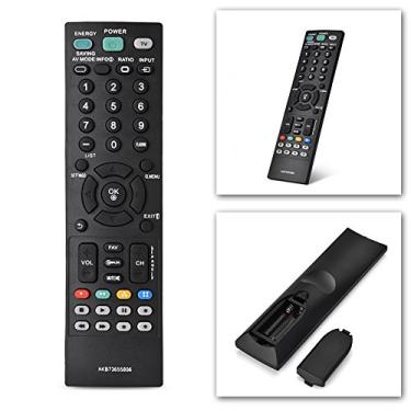Imagem de Controle remoto, controle remoto universal da TV, controle remoto de substituição para LCD, LED, Smart TV.