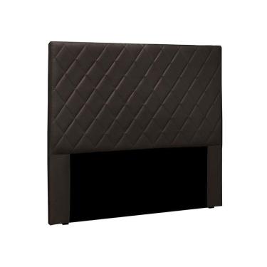 Imagem de Cabeceira Dubai Para Cama Box Solteiro 90cm Corino - D`Rossi Marrom