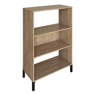 Imagem de ESTANTE ORGANIZADORA FALKK MADISON 3 NICHOS AMADEIRADA