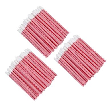 Imagem de Kit 3 X50 Pincel Aplicador Descartável Batom Limpeza Cílios