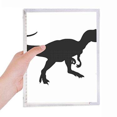 Imagem de Caderno de extinção em miniatura Dinosaur Bones para diário de folhas soltas recarregável, papelaria