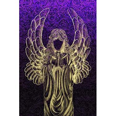 Imagem de Mit deinem Schutzengel durch das Jahr: 2020 Schutzengel Kalender - eine Schutzengel Taschenkalender - Wochenkalender mit viel Platz für Notizen - mit ... - Engel Kalender 2020 - Lila - purple