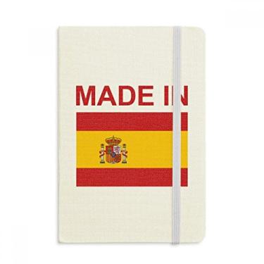 Imagem de Diário clássico feito na Espanha, Country Love com capa dura em tecido oficial