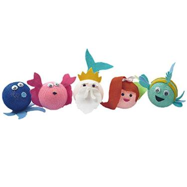 Imagem de Luminária Decorativa Pequena Sereia Cormilu Multicor 110V