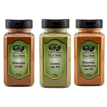 Imagem de Pimenta Chilli, Louro em Pó, Pimenta Calabresa em Pó