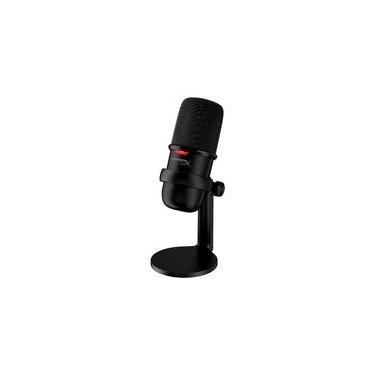 Imagem de Microfone HyperX Solocast Podcast, USB, Pedestal Ajustável, Compatível PS4, PS5, Mac e PC - 4P5P8AA