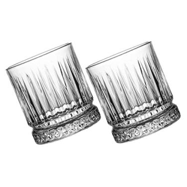 Imagem de LIFKOME 2 Unidades de uísque copos de rum copos de vidro transparente taças de vinho copos de uísque vidro de tiro de licor de vidro Estilo japonês de vinho de água