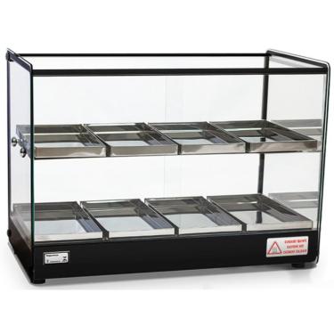 Imagem de Estufa LED Quadrada Dupla 8 Bandejas EVR LP Perfil Preto - Titã